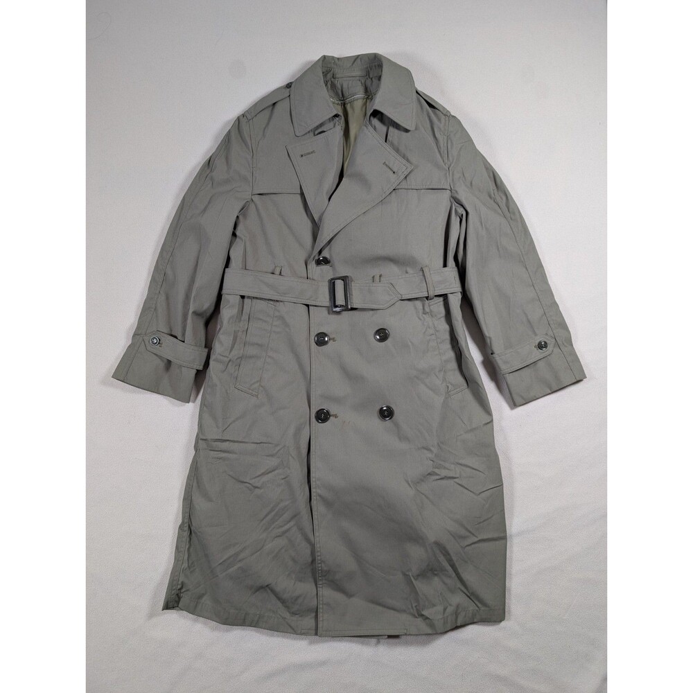 American Apparel USMC All-Weather Trench Coat with Belt and Liner